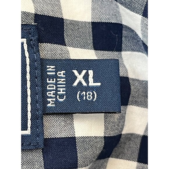 Vineyard Vines Mens XL Gingham Whale Shirt 100% Cotton Button-Down‎ XL - Picture 6 of 7